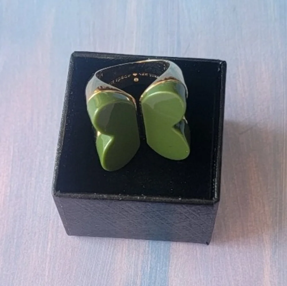 Kate Spade Green Flutter Butterfly *Rare* Ring